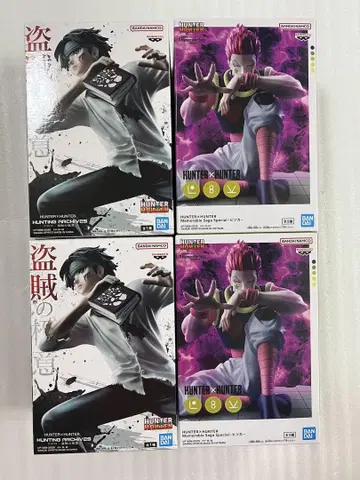 HUNTER x HUNTER 클로로 히소카 피규어 4체 세트