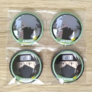 NARUTO 트레이딩 캔뱃지 하타케 카카시 카카시 4점