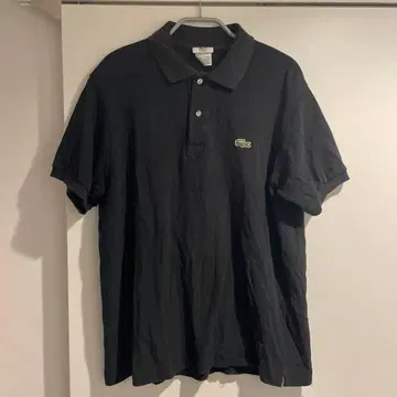 라코스테 피케 셔츠 블랙 4