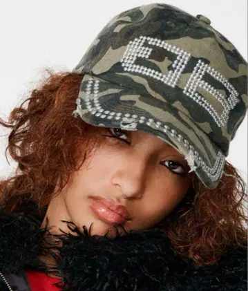 [ 새상품급 ] BEEDEN BD STUDS DAMAGE CAP