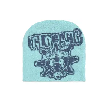 정품 glo gang 비니 almighty beanie ( aqua )
