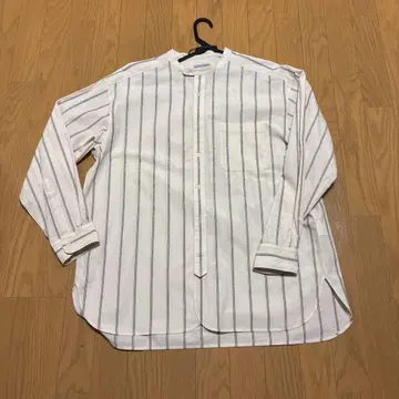 MACKINTOSH PHILOSOPHY 아이보리 스트라이프 긴팔 셔츠