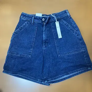미사용 새상품 SOMETHING 데님 숏팬츠 S 사이즈 여성용