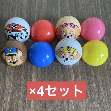 [4세트] 파우 패트롤 가챠 캡슐볼 4종
