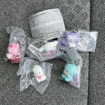 메지루시 액세서리 산리오 캐릭터즈 에모큥 파스텔 컬러 5종