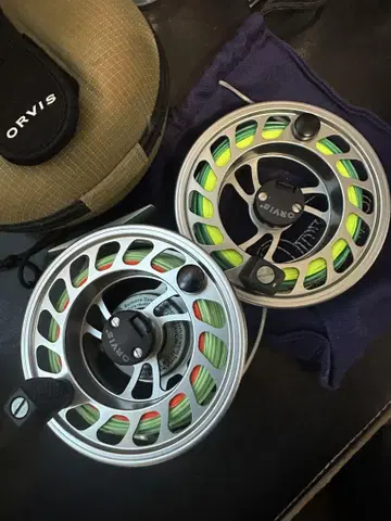 ORVIS MACH IV 플라이 릴 마하 스페어 스풀 포함