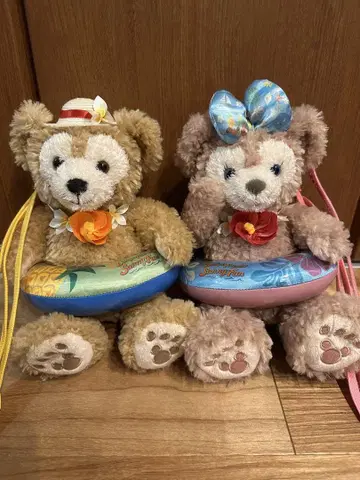 더피 셰리메이 서니팬 봉제 인형 패스 케이스 미니백