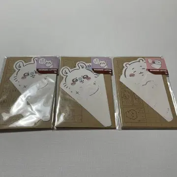 치이카와(먼작귀) 싸개 레터 치이카와(먼작귀) 모몽가 3종 세트