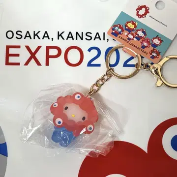 미야쿠미야쿠 산리오 콜라보 클리어 키링 키티