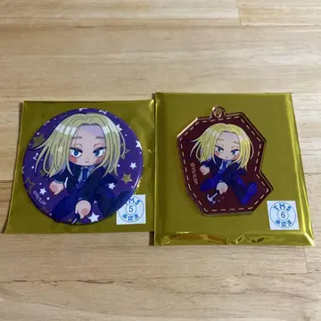 사카모토 데이즈 도쿄 타워 아크릴 키링 캔뱃지 신가미데