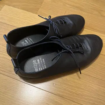 Recipe 블랙 레이스업 슈즈 일본제