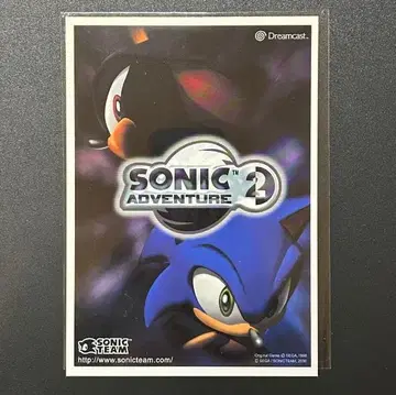 소닉 어드벤처 2 엽서 Sonic Adventure 2