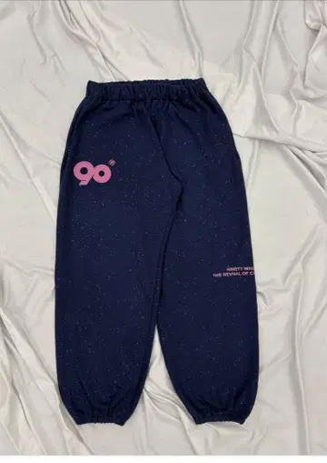 최저가 네이비 9090 미사용 새상품 로고 프린트