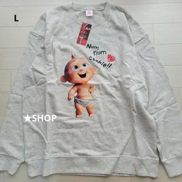 디즈니 픽사 미스터 인크레더블 맨투맨 L