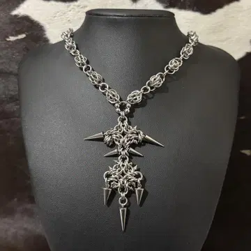 체인메일 네크리스 고스 엣지 Y2K 빈티지