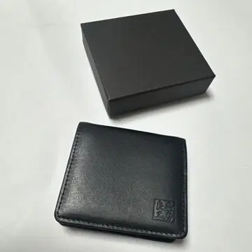 일본제 소가죽 동전 지갑 (블랙)