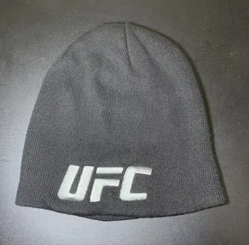 UFC 리복 콜라보 니트 모자 비니 블랙