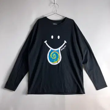 Harvey Ball 하비볼 스마일리 페이스 롱T 아트