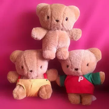 피니무 봉제 인형 3체 세트 San-X 산엑스 레트로 레어