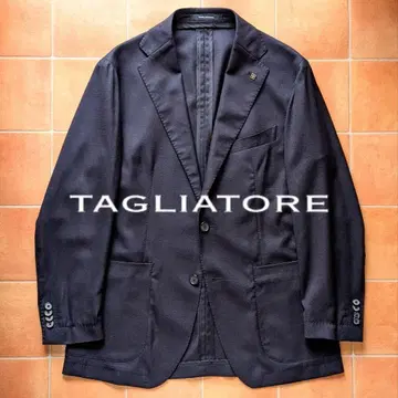 TAGLIATORE DAKAR 네이비 자켓 홉색 46