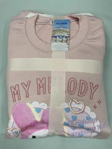 마이멜로디 마이멜로디 셋업 상하의 룸웨어 맨투맨