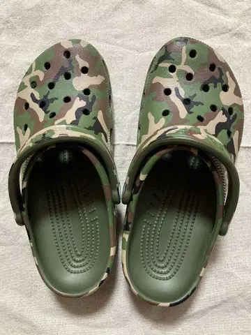 Crocs 카모플라쥬 사보 샌들 사이즈 7