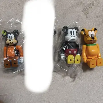[베어브릭] 미키 플루토 구피 피규어 세트