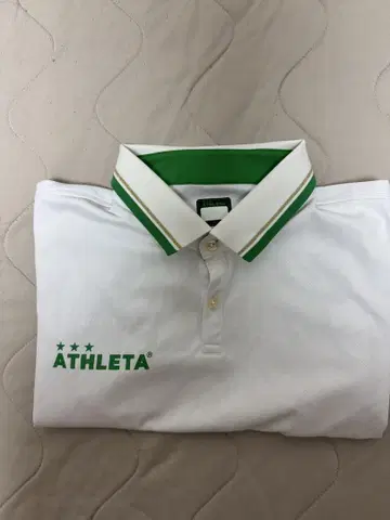 ATHLETA 피케 셔츠 L 사이즈 도쿄 베르디 선수 지급품