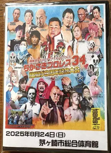 DVD 치가사키 프로레슬링 34 9주년 기념 대회