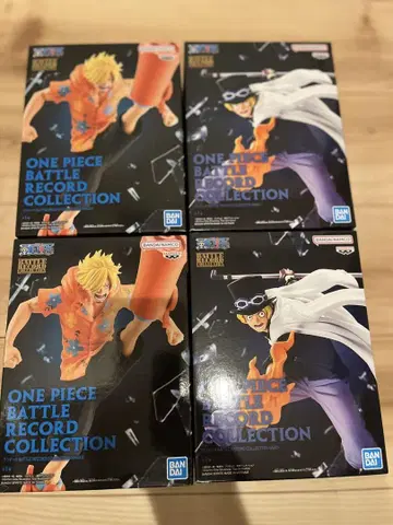 원피스 BATTLE RECORD COLLECTION 사보 상디 4체