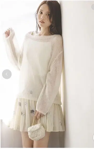 스나이델 플라워 프린트 미니 스커트