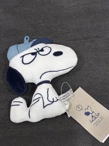 스누피 뮤지엄 PEANUTS 75주년 플랫 봉제 인형 마스코트