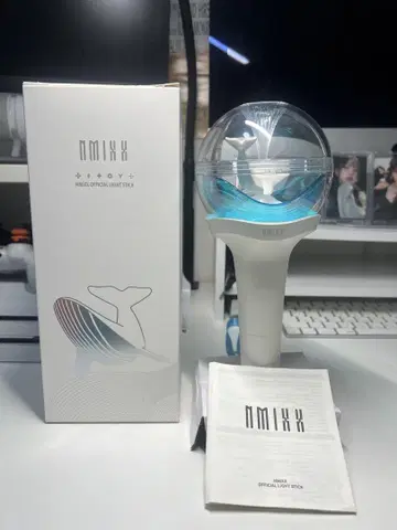 NMIXX 공식 응원봉 1회만 사용.