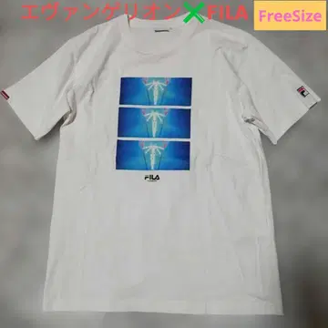 레어 EVANGELION 에반게리온 FILA 티셔츠 F 덤 포함