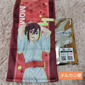 단다단 극락탕 라쿠스파 콜라보 머플러 타월 아야세 모모