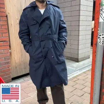 새상품 80s 실물 미군 USAF 트렌치코트 네이비 계열 42R