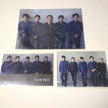 [ TEAM NACS ] 클리어 파일 티켓 케이스 브로마이드 카드