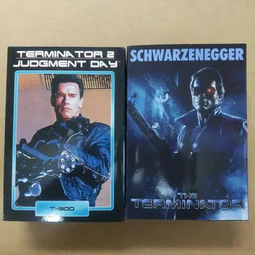 터미네이터 1&2 NECA 액션 피규어 T-800 2체 콩 어뢰