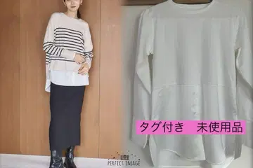 UNFILO 셔츠 콤비 레이어드 T셔츠 온워드 레이어드 레이어드