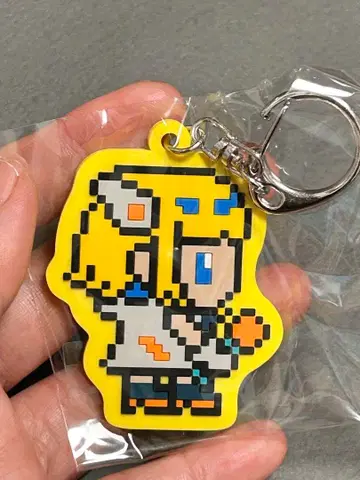 코스믹 진흙 경단 계속 한밤중이면 좋을 텐데 러버 키링