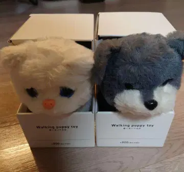 Walking puppy toy 봉제 인형 2체 세트