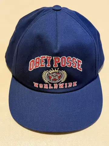 OBEY POSSE WORLD WIDE 스냅백 캡