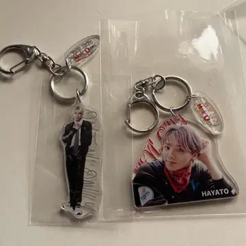 ONE N' ONLY HAYATO 아크릴 키링 2종 세트