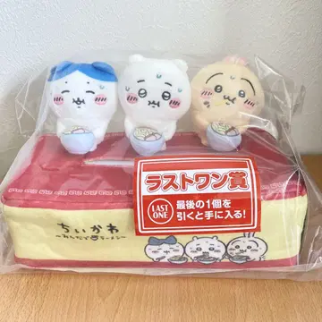 치이카와 (먼작귀) 제일복권 라스트 원상 모두 함께 라멘 로 티슈 케이스