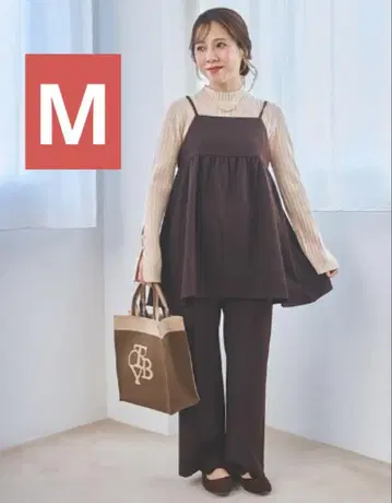 [미사용 새상품 택 포함] 시마무라 yumi 셋업 브라운 M