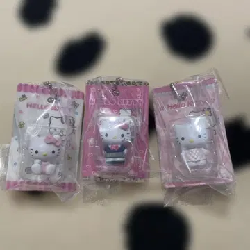 HELLO KITTY 패키지 미니어처 컬렉션 3개 세트