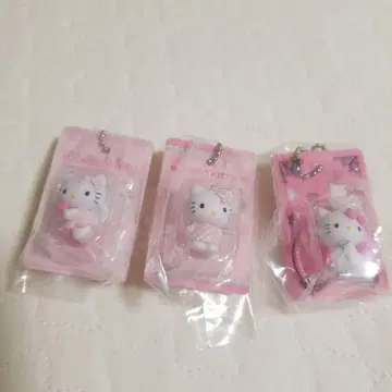 헬로키티 패키지 미니어처 컬렉션 3개 세트