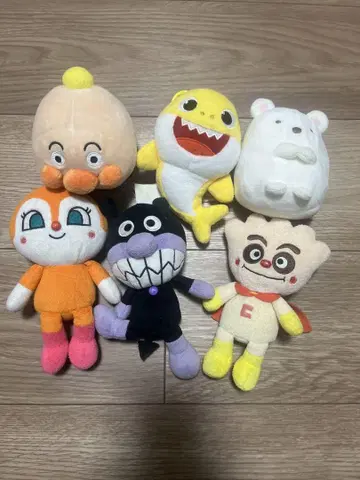 호빵맨 봉제 인형