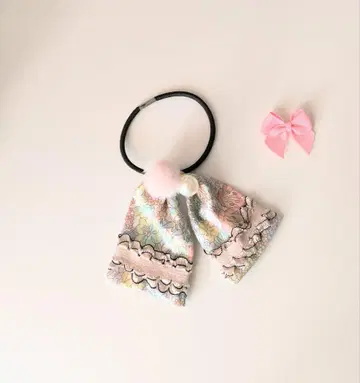 [리버티] 리본&펄 머리끈