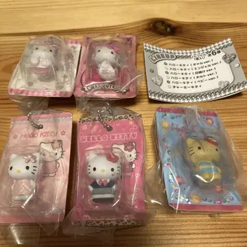 HELLO KITTY 패키지 미니어처 컬렉션 5종 세트